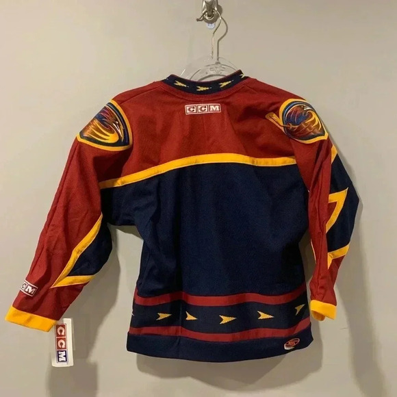 Atlanta Thrashers Third Alternate NHL Hockey Jersey - Picture 7 of 8
